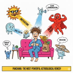 Hindu calendar Panchang, energy of planets.